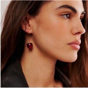 New!  Cherry Drop Earrings NWOT